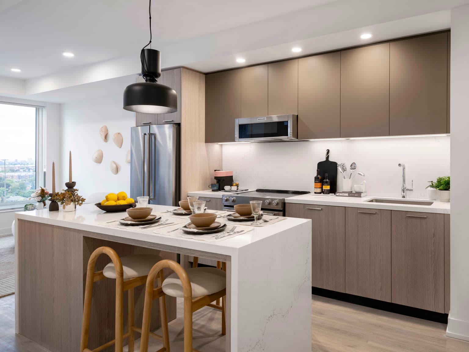 West & East Tower Suite — Furnished Options Available